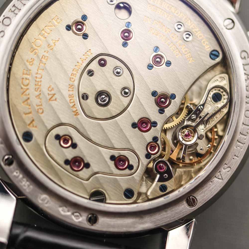 A. Lange & Sohne Lange 1 Moonphase Platinum