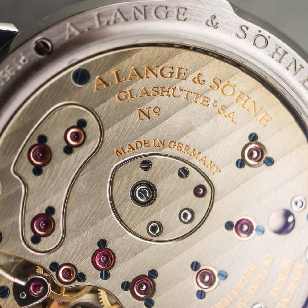 A. Lange & Sohne Lange 1 Moonphase Platinum