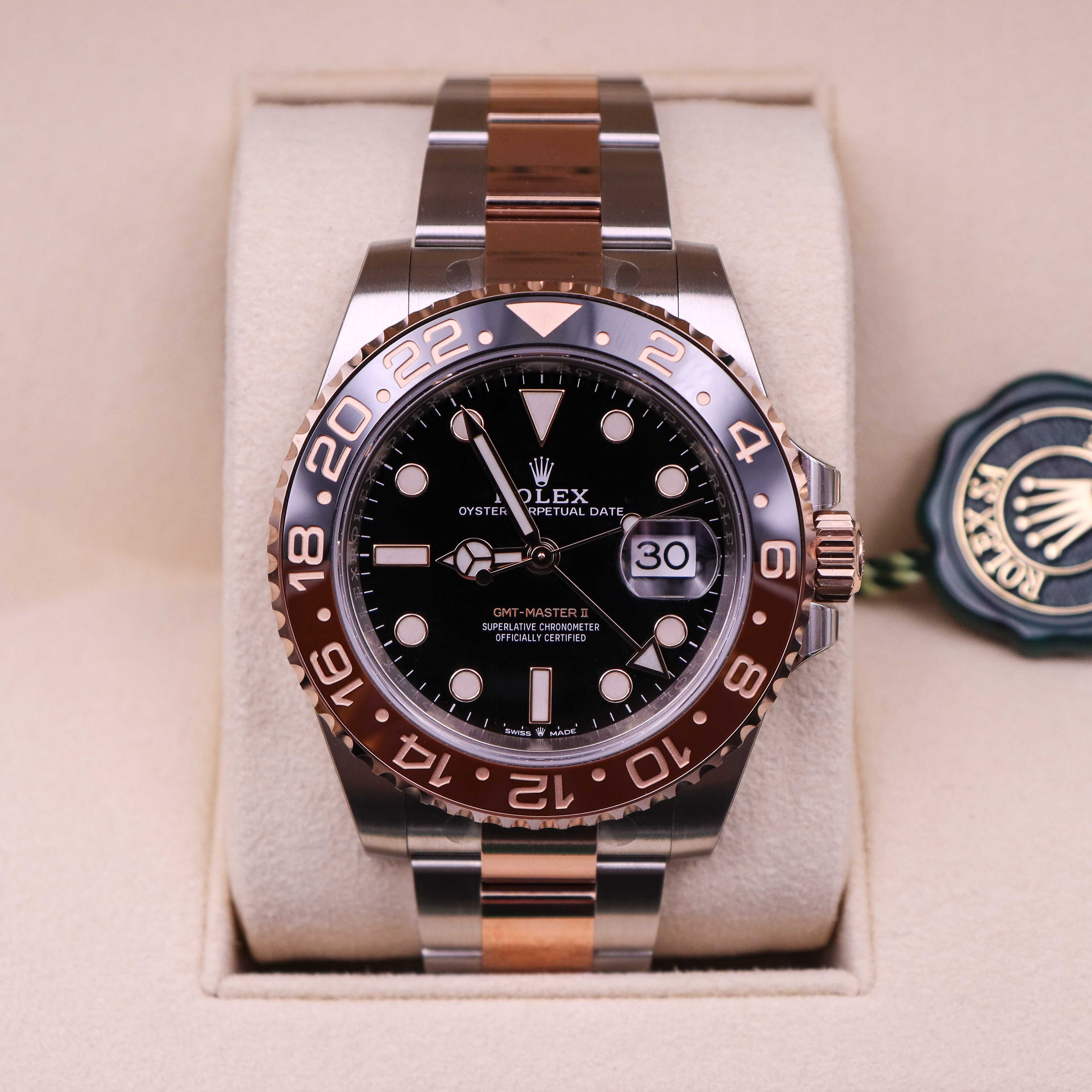 rolex gmt master ii chocolate