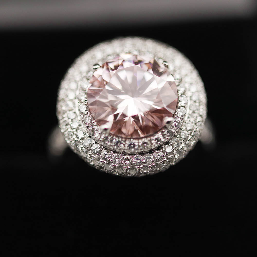 Jewellery Fancy Pink Diamond 3.5ct