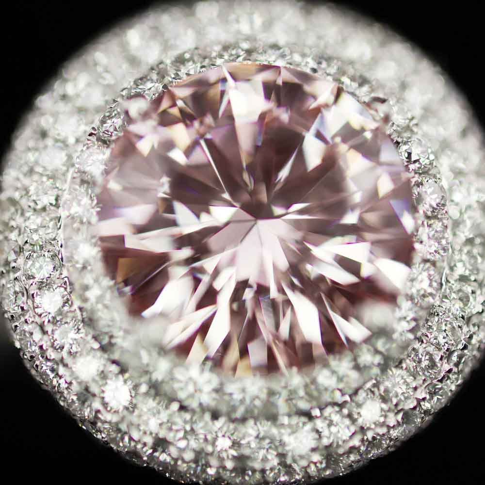 Jewellery Fancy Pink Diamond 3.5ct