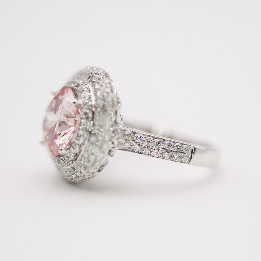 Jewellery Fancy Pink Diamond 3.5ct