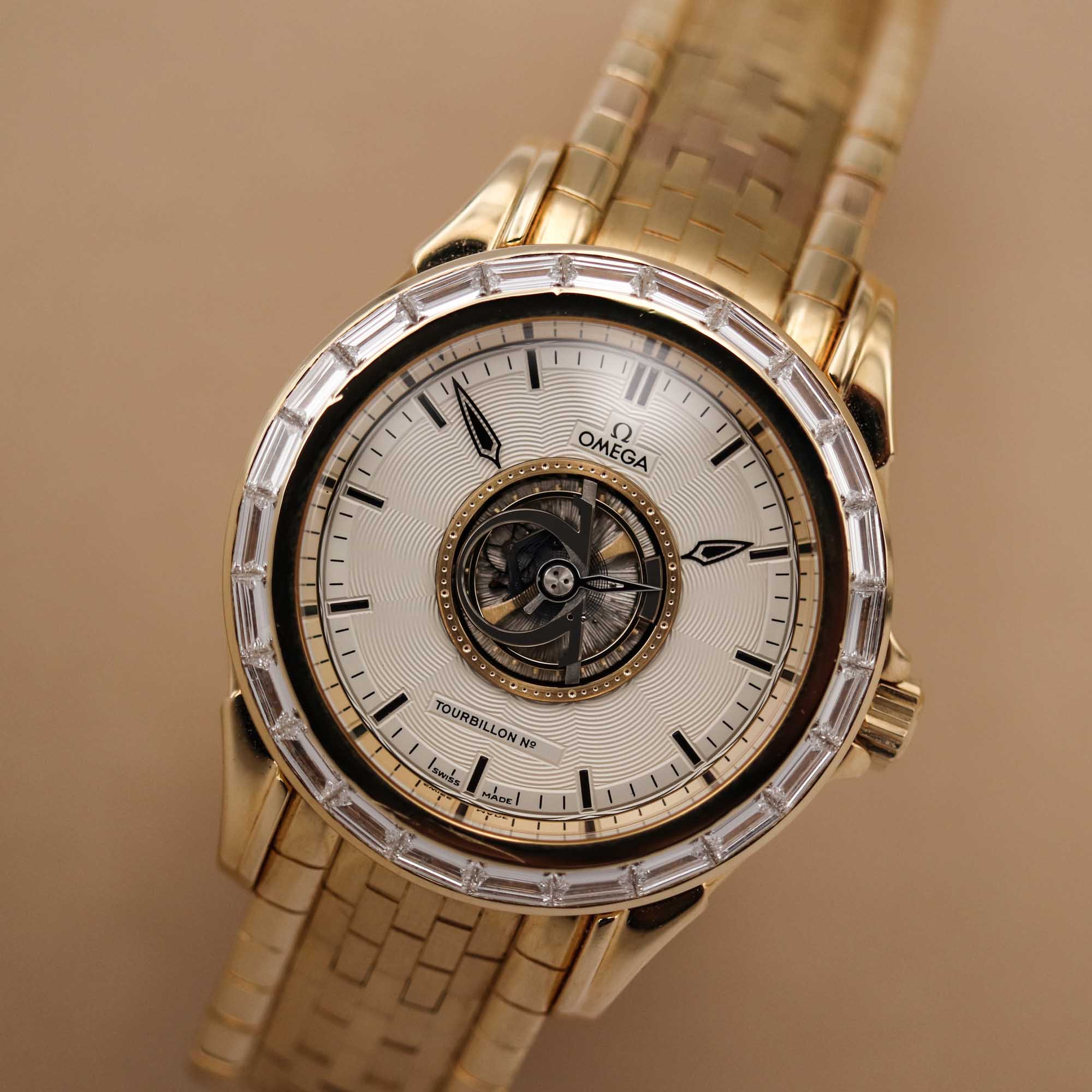 Omega De Ville Tourbillon Baguette Diamonds