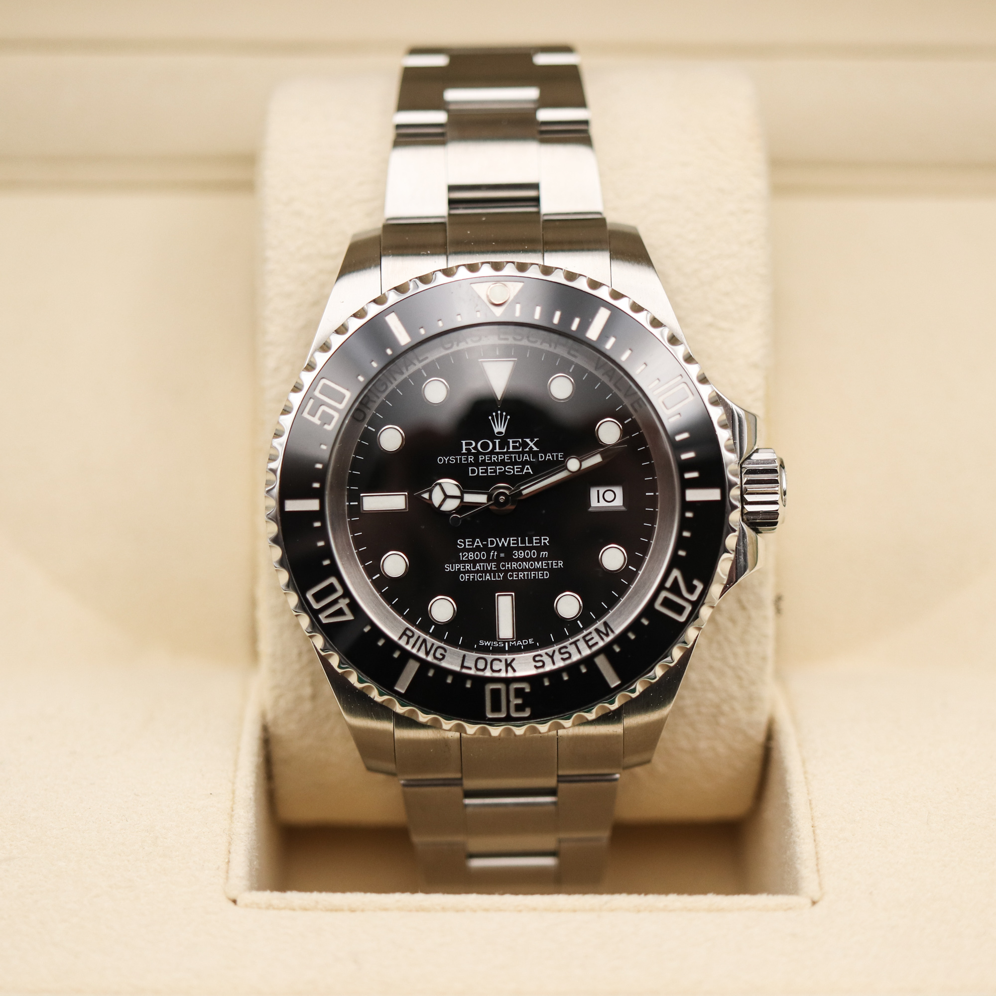 Rolex oyster perpetual date deepsea sea dweller on sale 12800