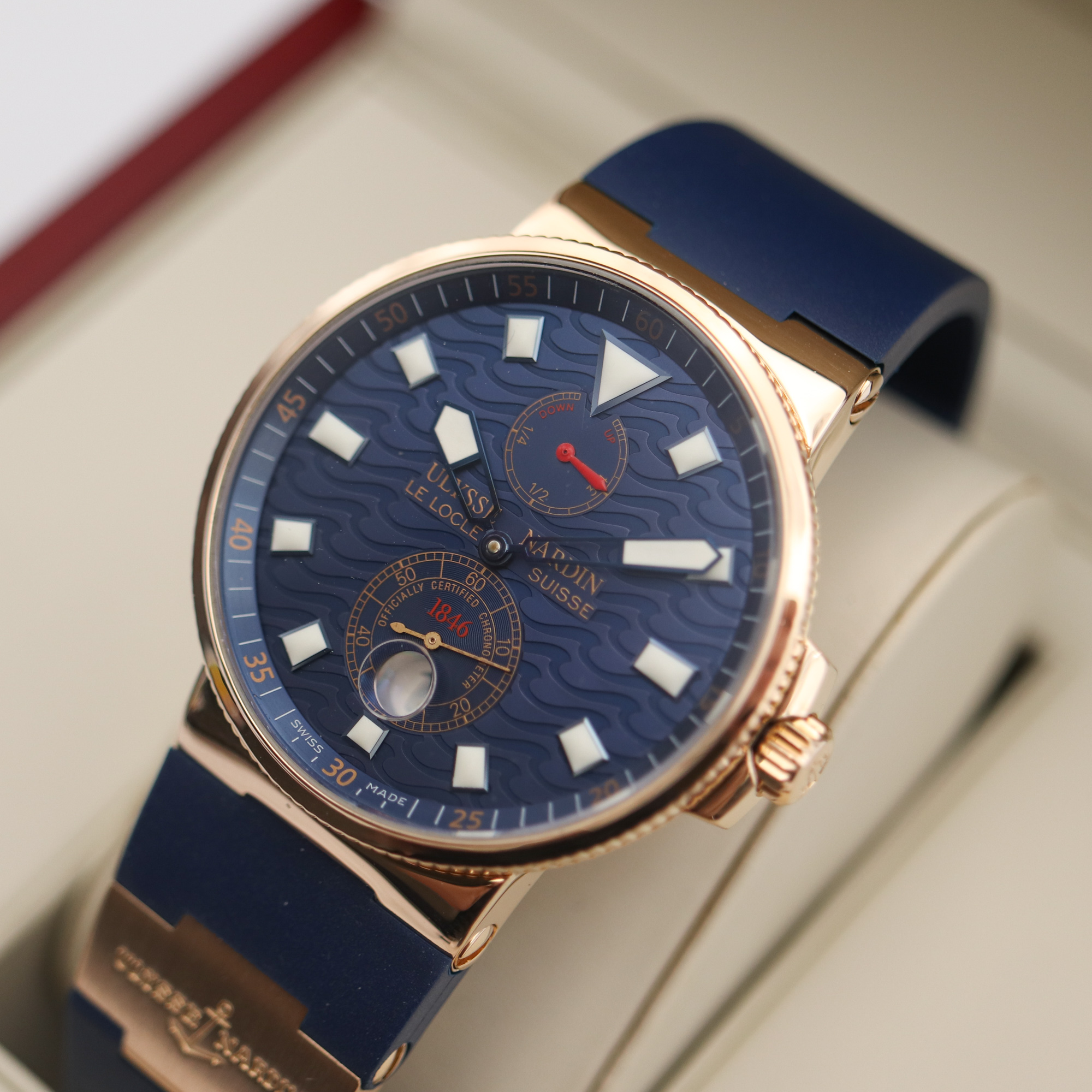 Ulysse nardin best sale officially certified chronometer