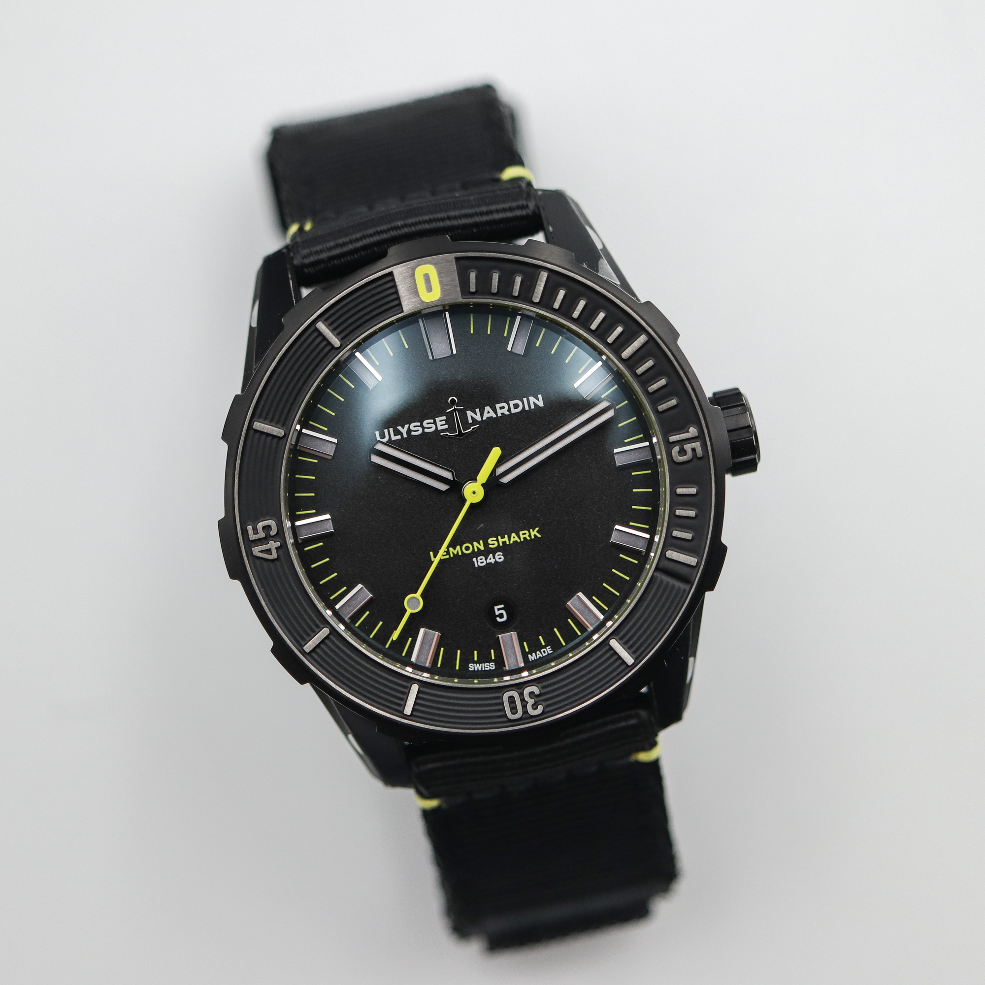 Diver Lemon Shark 42 mm Ulysse Nardin 8163 175LE 92 LEMONSHARK