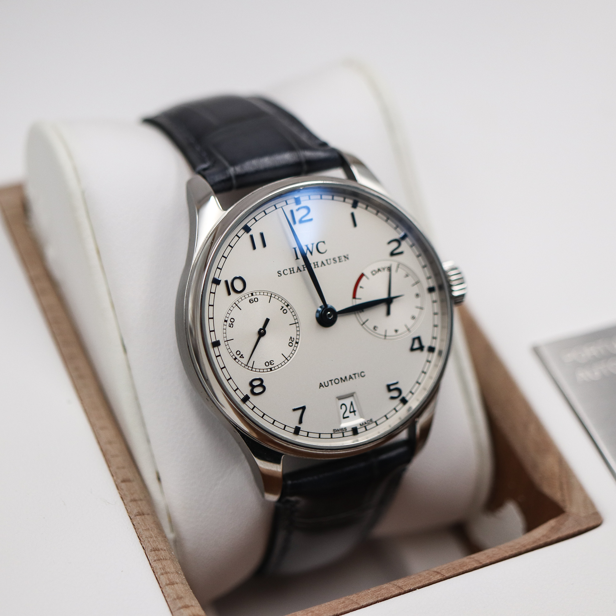 Iwc portuguese 8 day cheap automatic