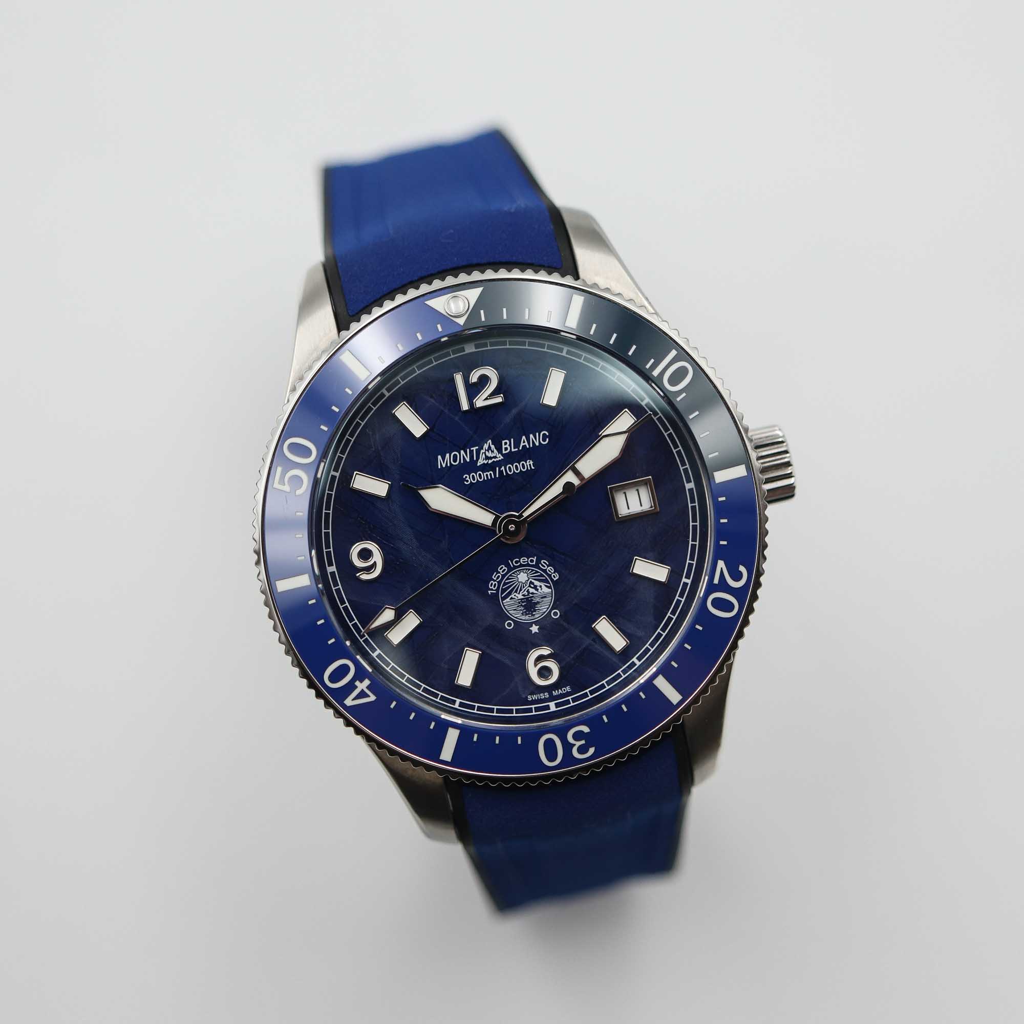 Montblanc 1858 Iced Sea Automatic Date