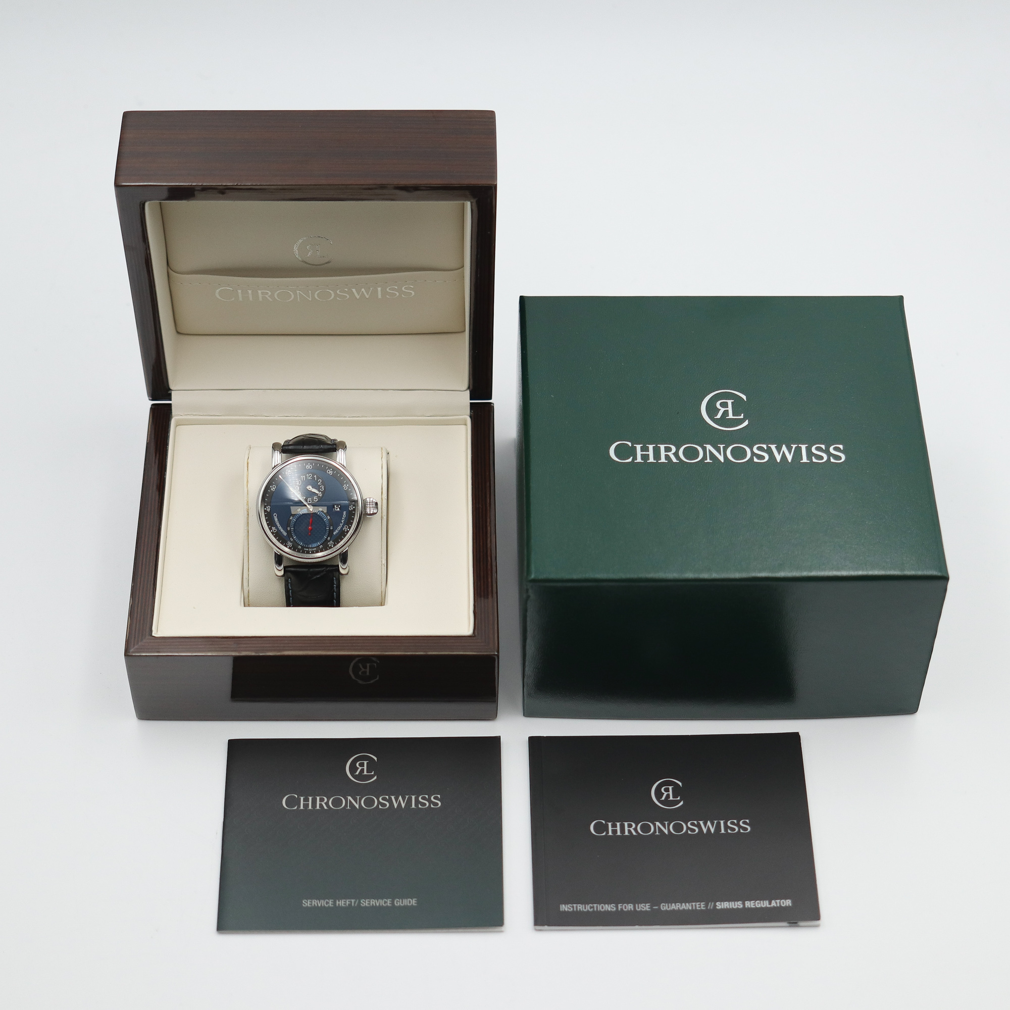CHRONOSWISS OPEN GEAR RESEC ELECTRIC – Hanif Jewellery and Watches