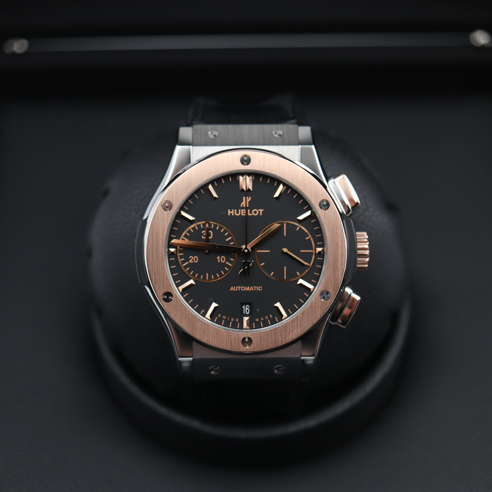 Hublot Classic Fusion 45 Chronograph Titanium King Gold