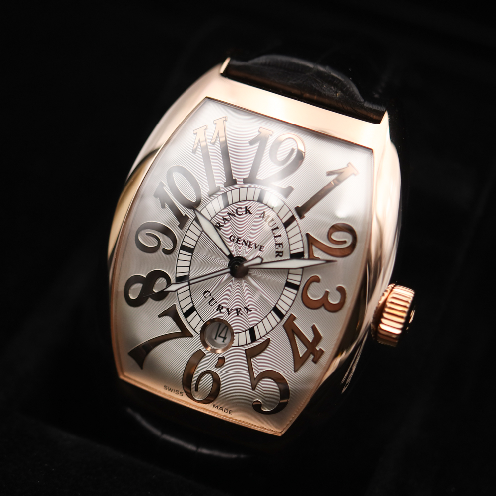 Casablanca Cintr e Curvex XL Rose Gold Franck Muller 9880 SC