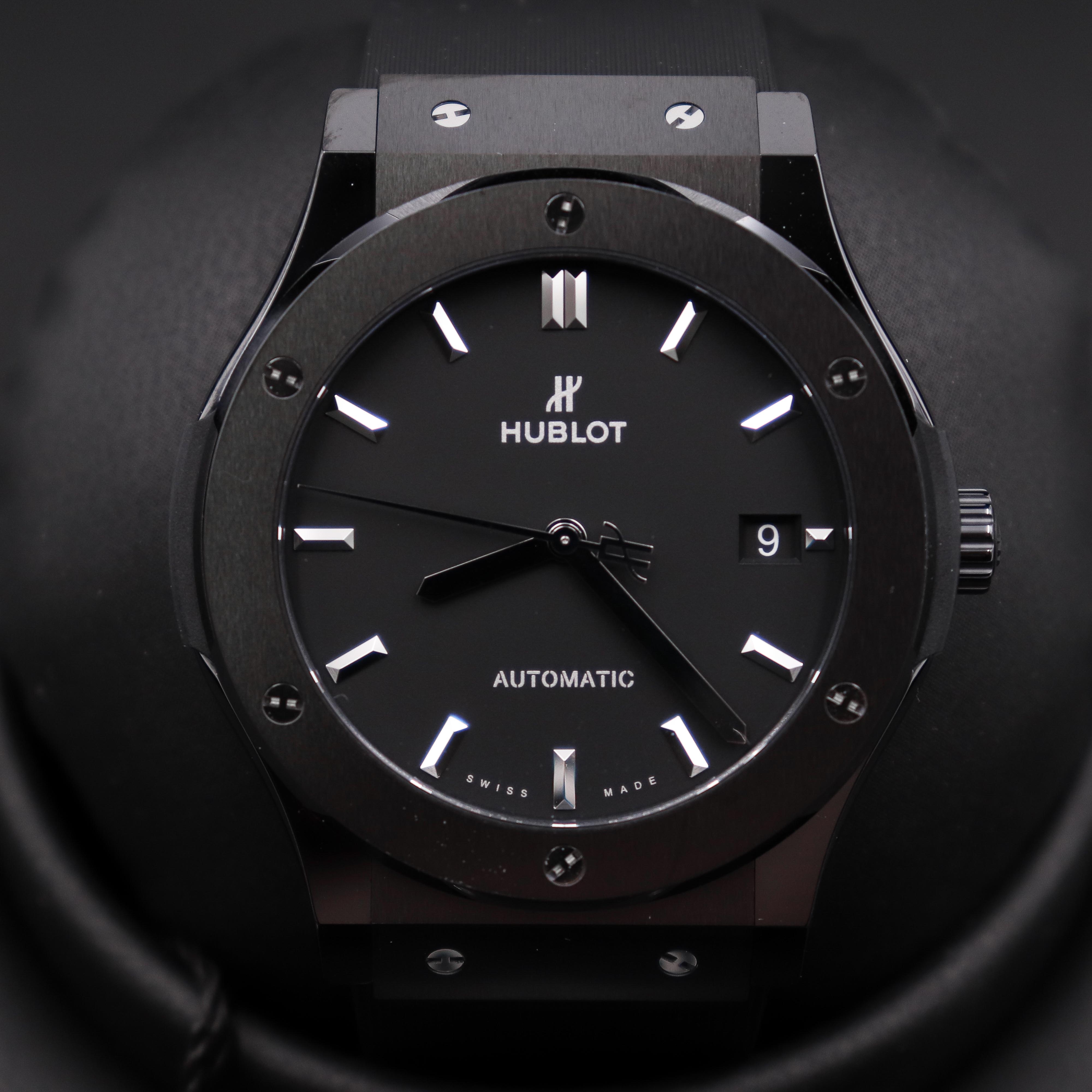 Hublot classic fusion outlet black magic ceramic