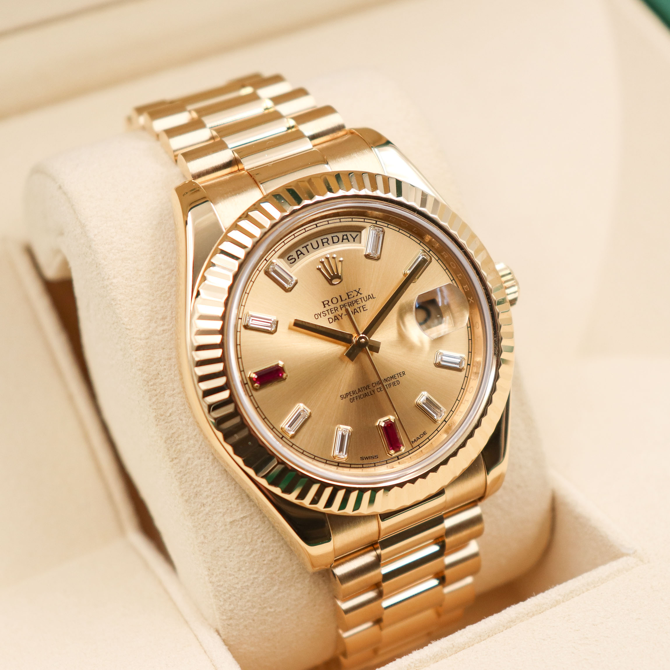 day date 2 ruby dial