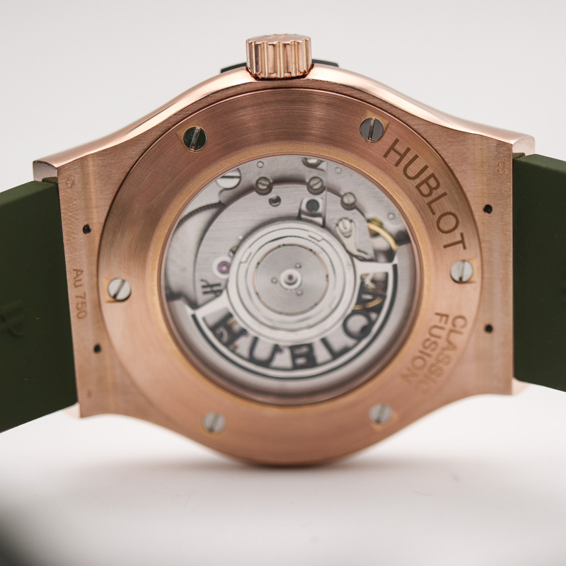 Hublot Classic Fusion 42 King Gold Green