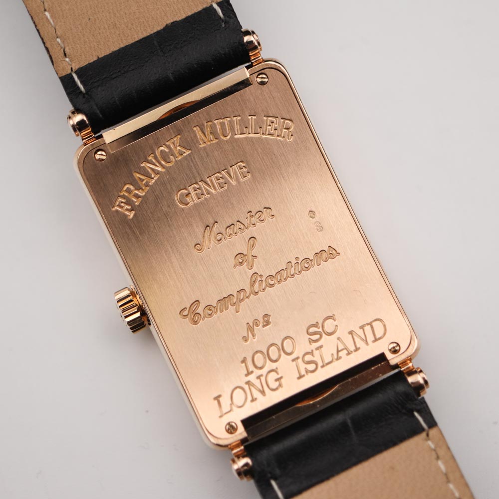 Franck muller long island rose gold sale