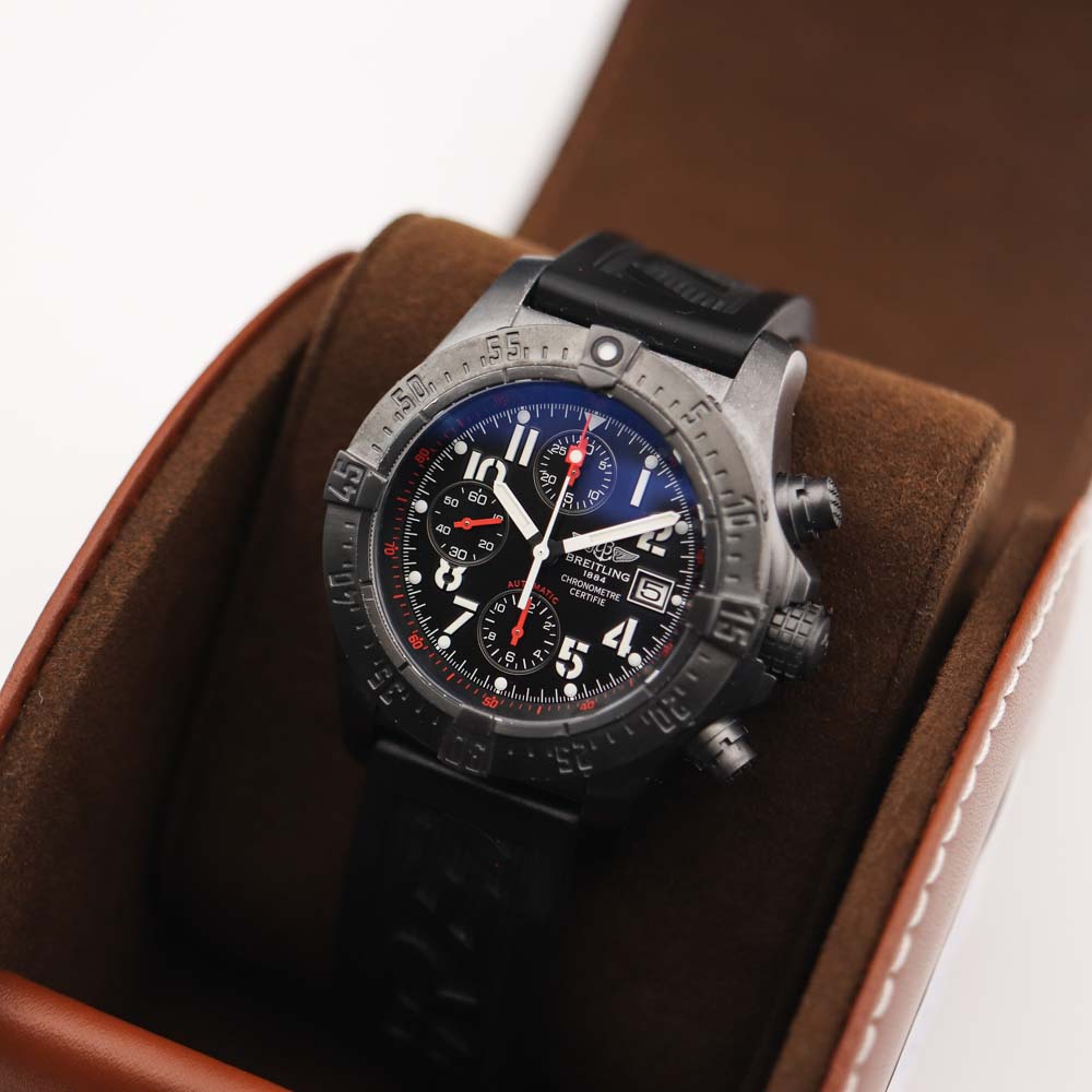 Breitling Avenger Skyland Blacksteel