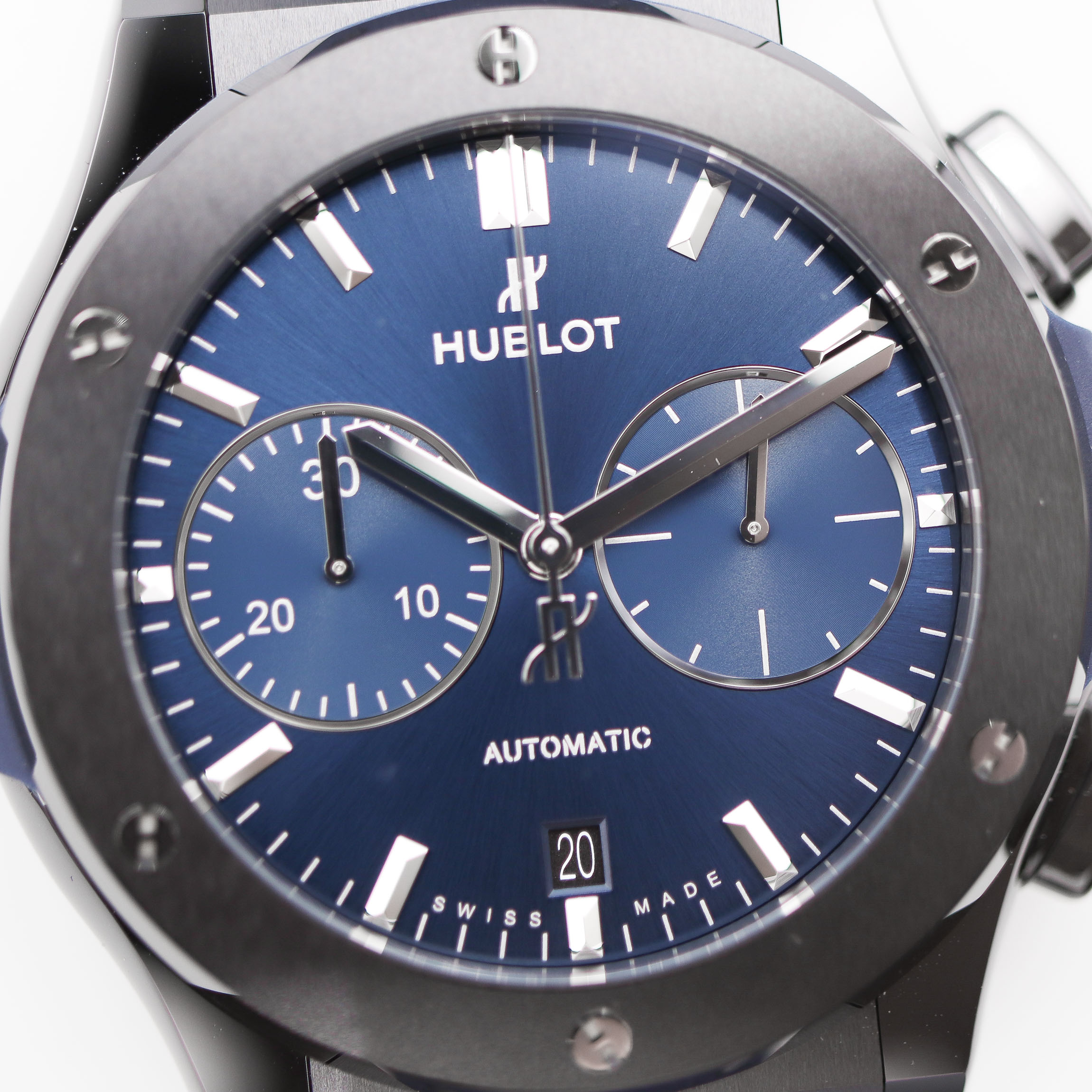 Hublot Classic Fusion 45 Ceramic Blue Chronograph