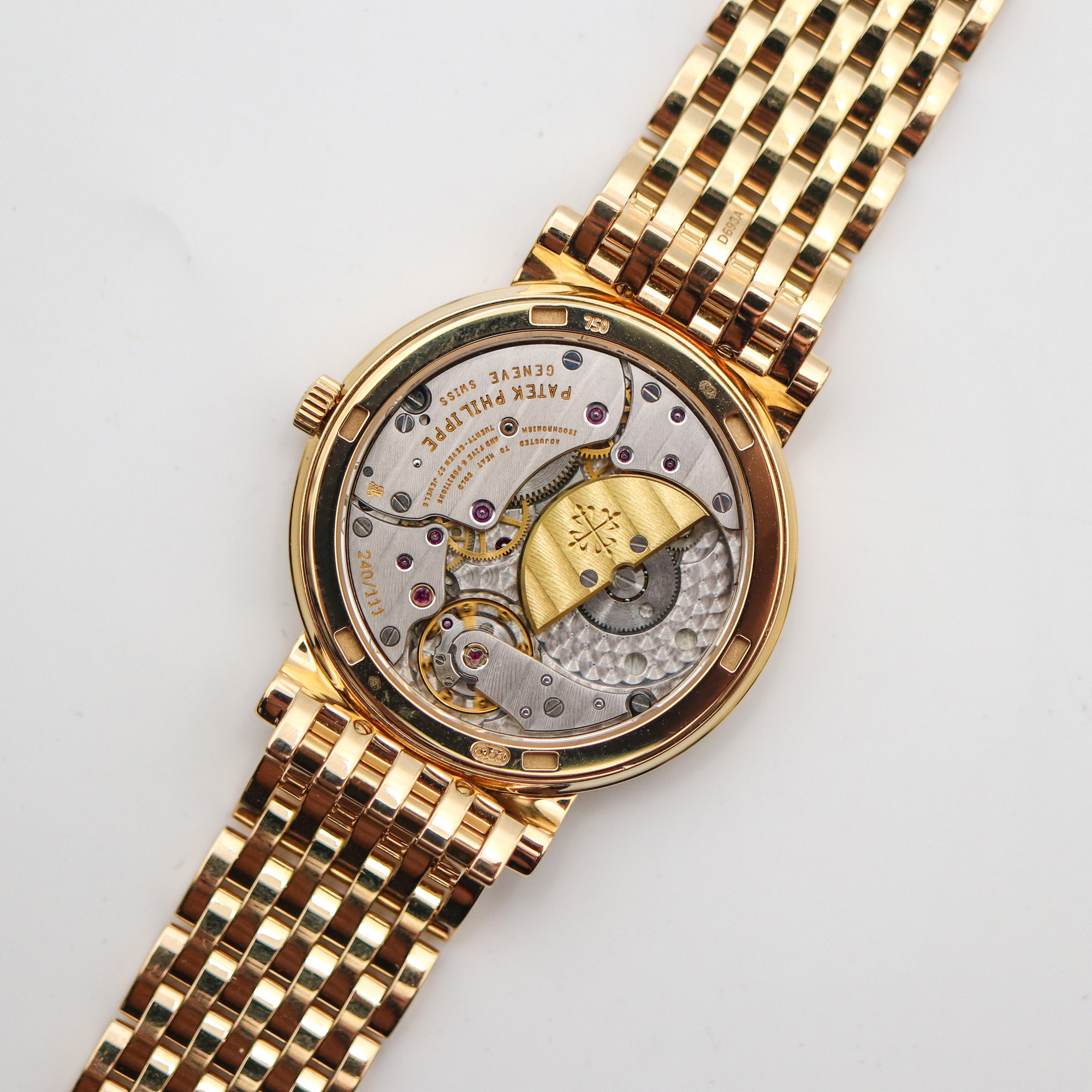 Patek Philippe Calatrava Automatic Yellow Gold Mens Watch 5120