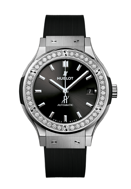 Hublot Classic Fusion 33 Titanium Diamonds